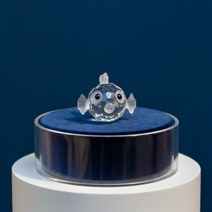 SWAROVSKI BLOWFISH 🐡 MINI ~ South Sea Collection 1 1/4” Boxed